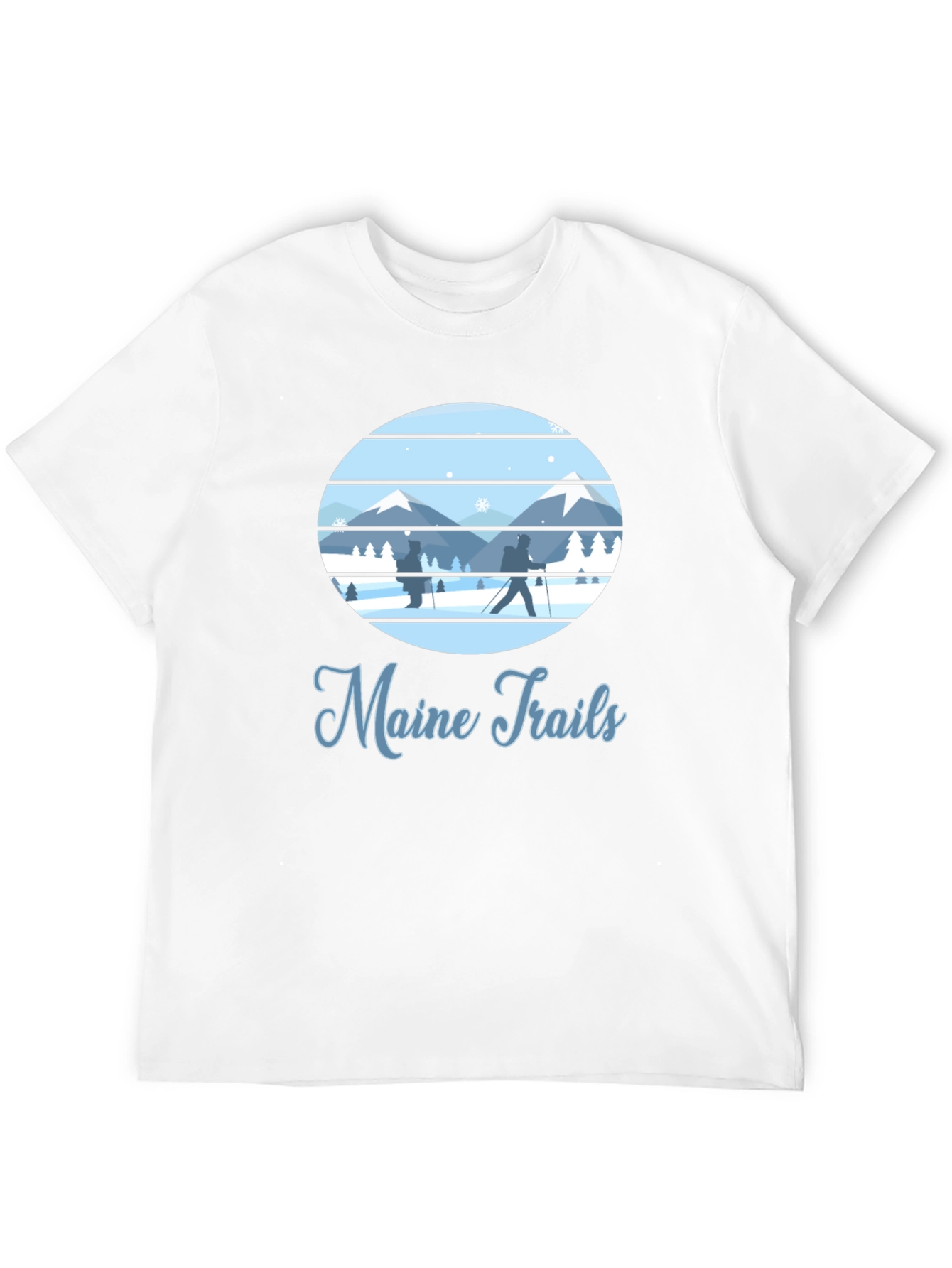 Maine Trails Graphic T-Shirt
