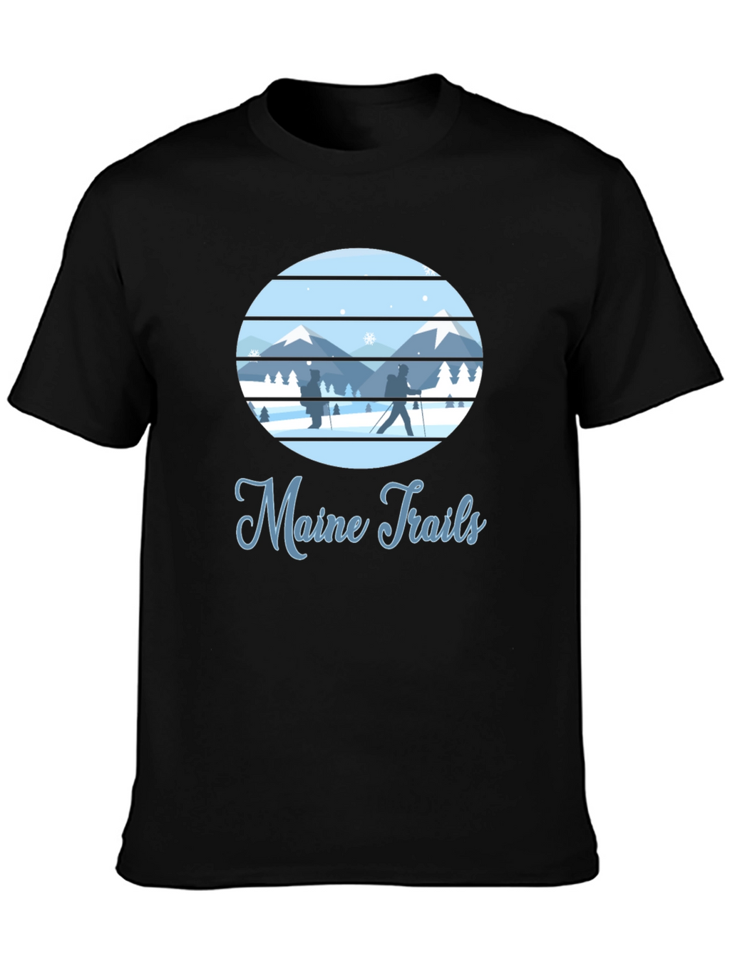 Maine Trails Graphic T-Shirt
