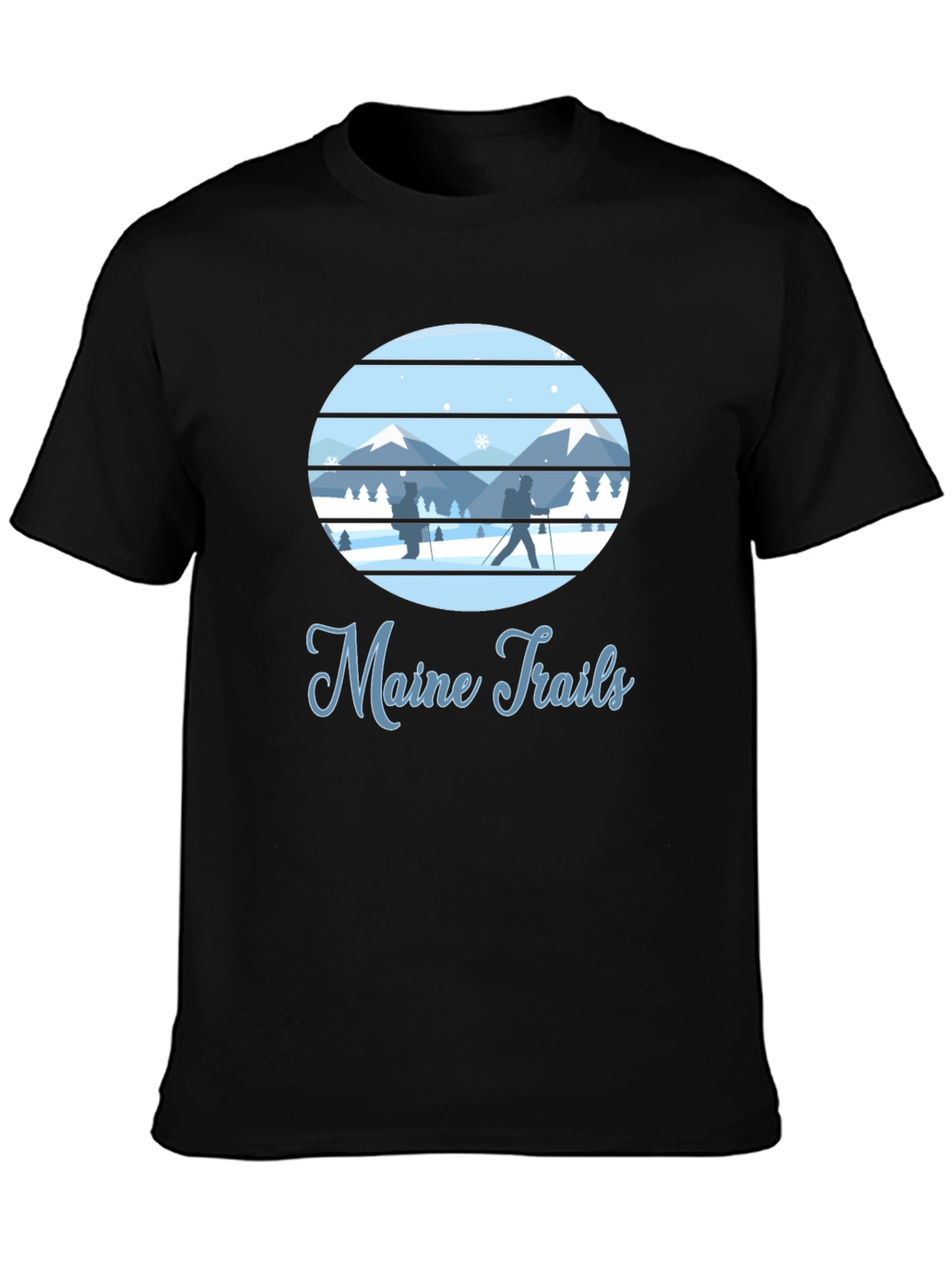 Maine Trails Graphic T-Shirt