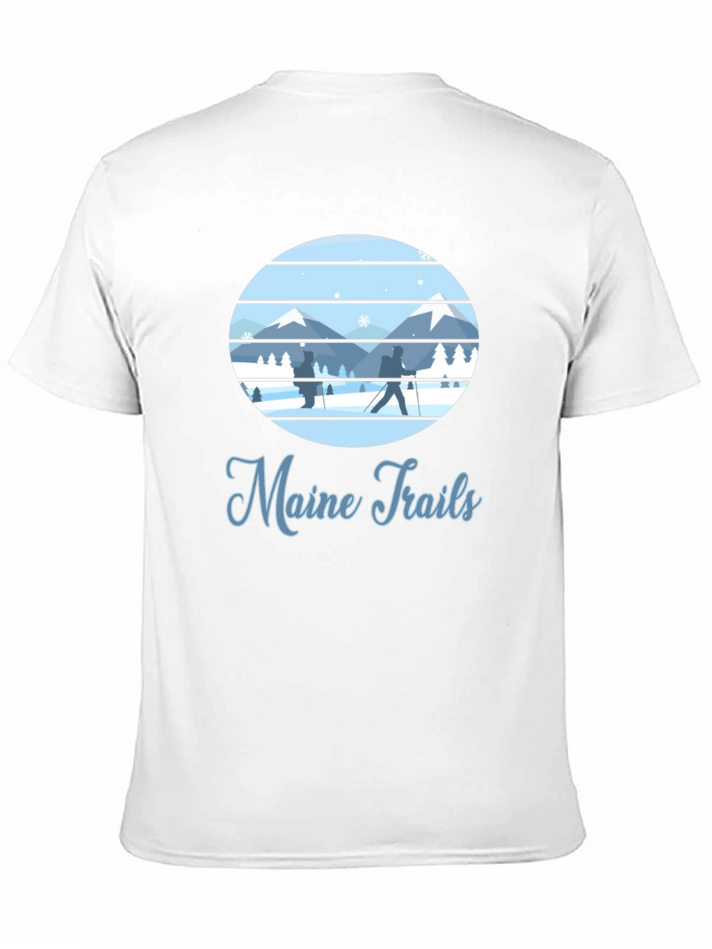 Maine Trails Graphic T-Shirt