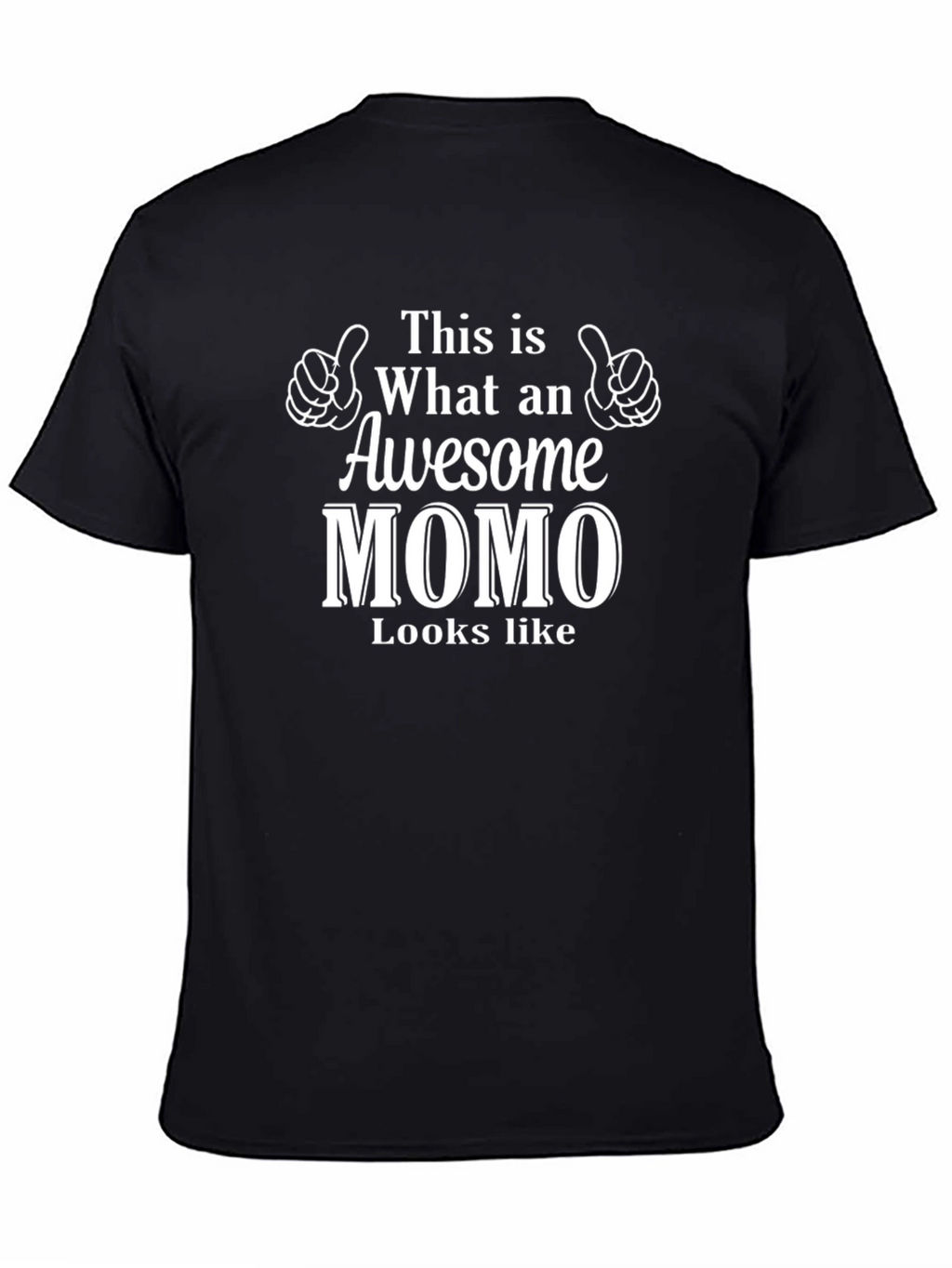 Awesome MOMO T-Shirt - Black