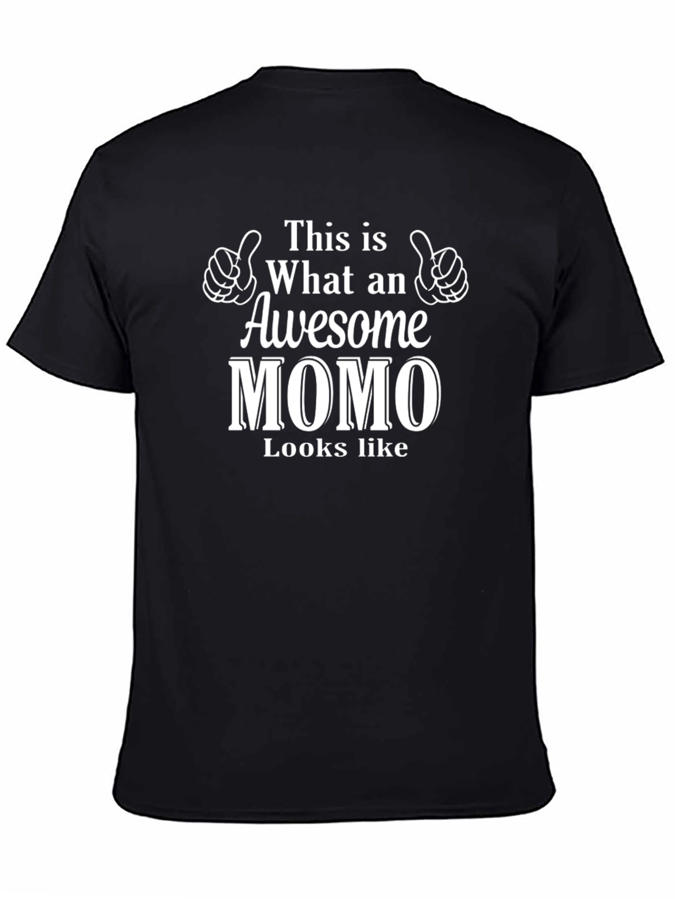Awesome MOMO T-Shirt - Black