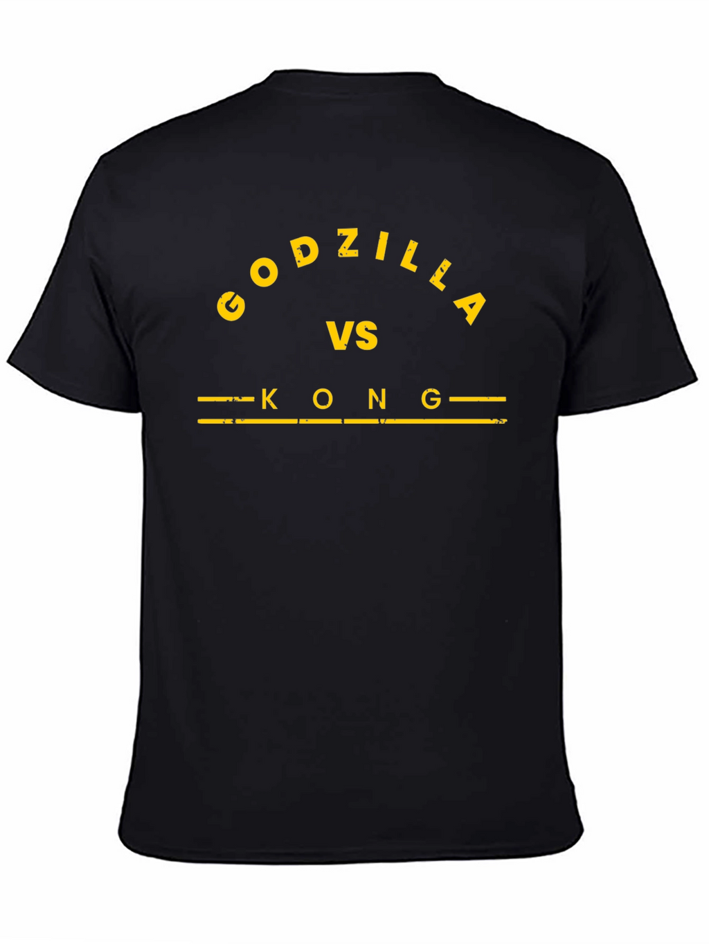 Godzilla vs Kong Black T-Shirt