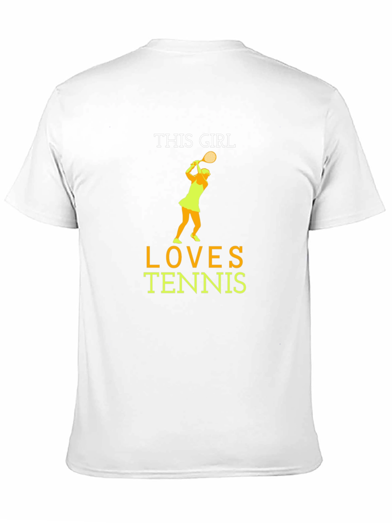 Tennis Girl Graphic Tee - Sporty & Stylish