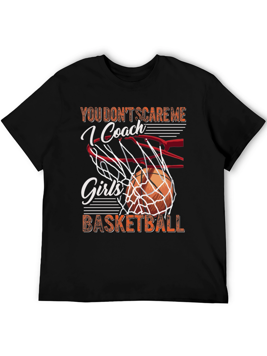 Girls Basketball Coach T-Shirt