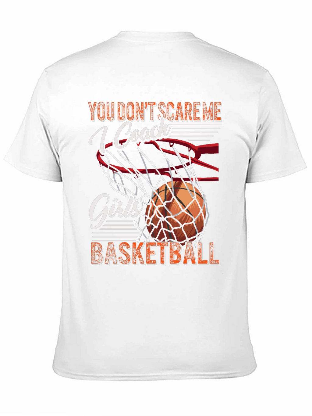 Girls Basketball Coach T-Shirt