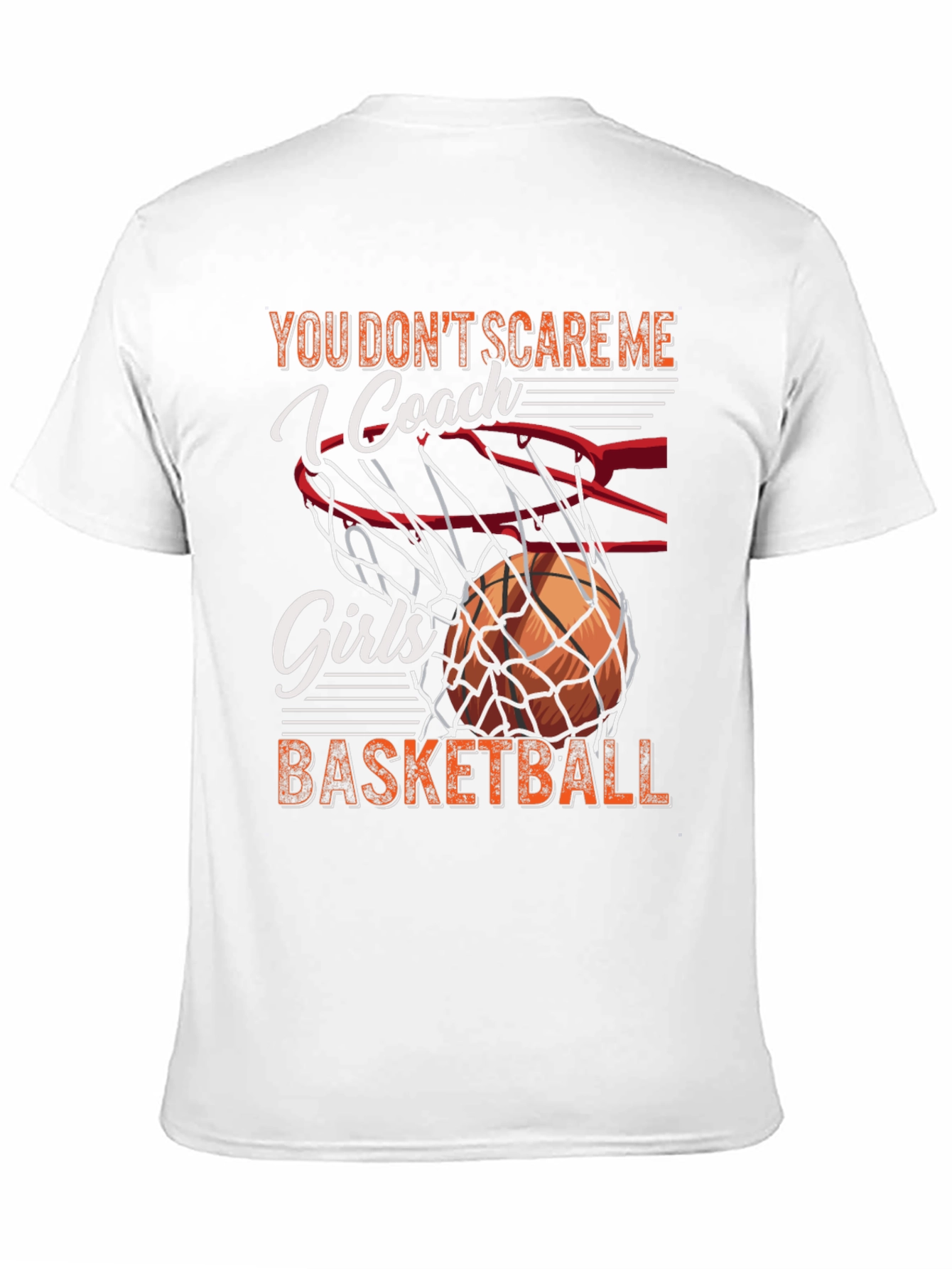 Girls Basketball Coach T-Shirt