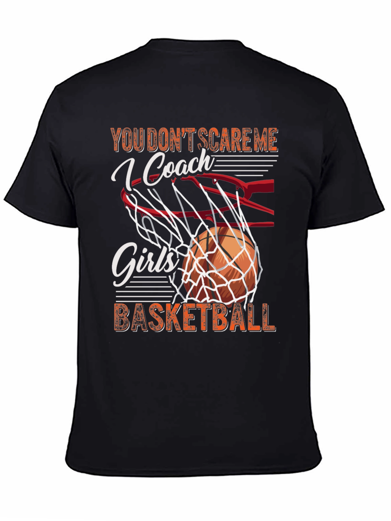 Girls Basketball Coach T-Shirt