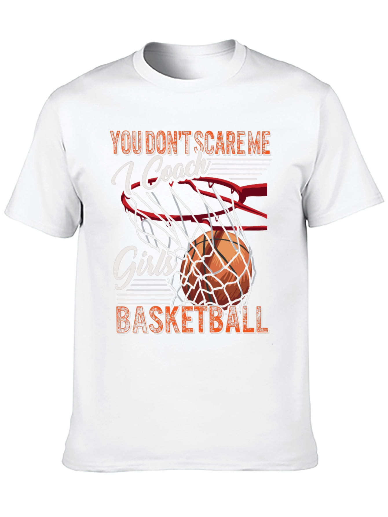 Girls Basketball Coach T-Shirt