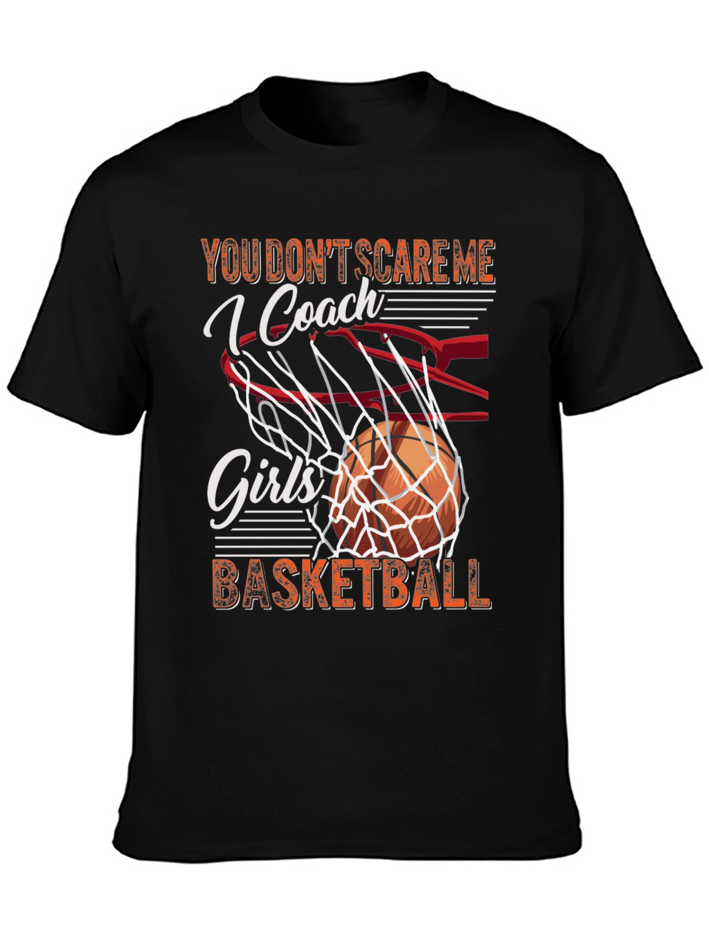 Girls Basketball Coach T-Shirt