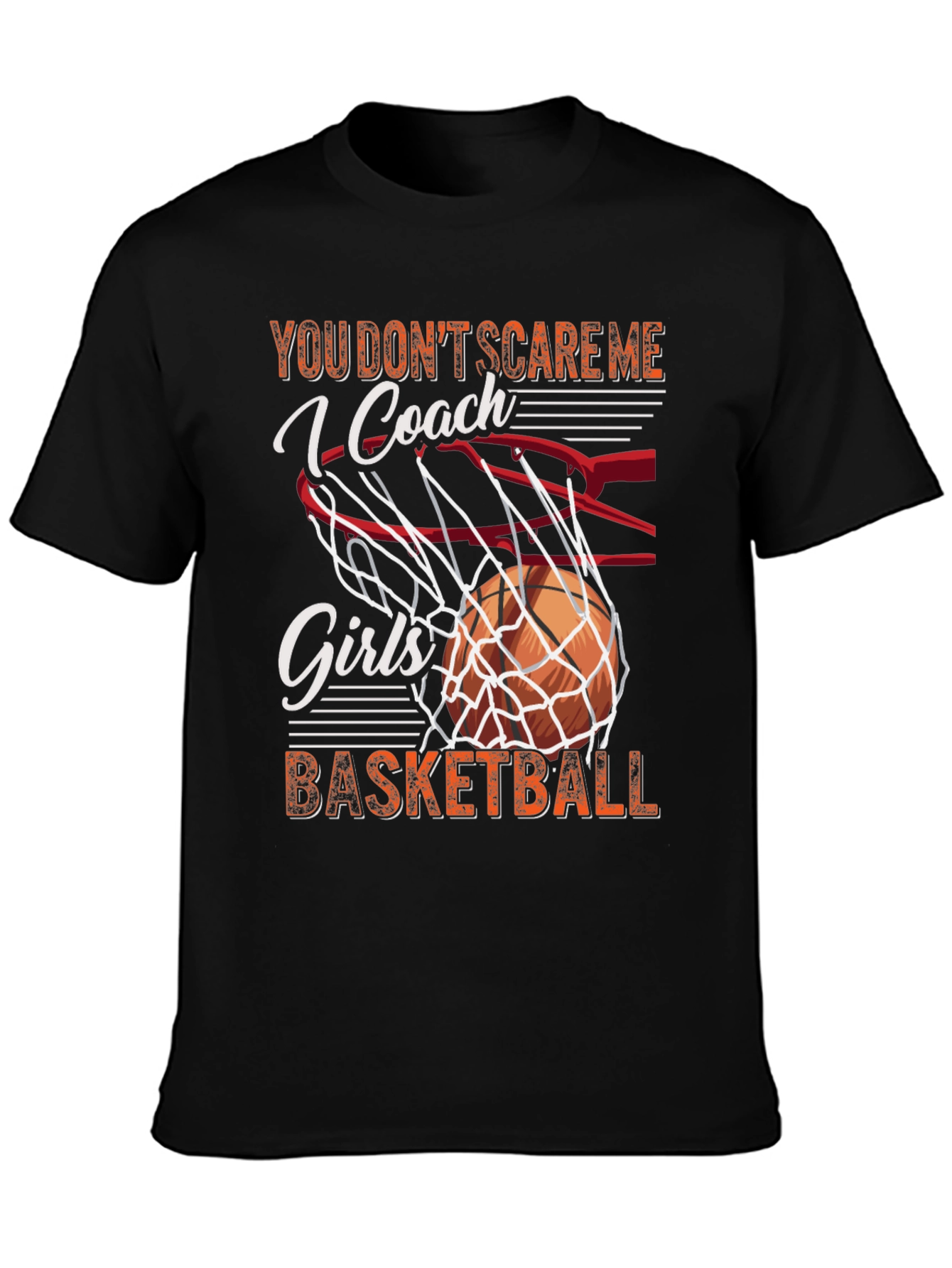 Girls Basketball Coach T-Shirt