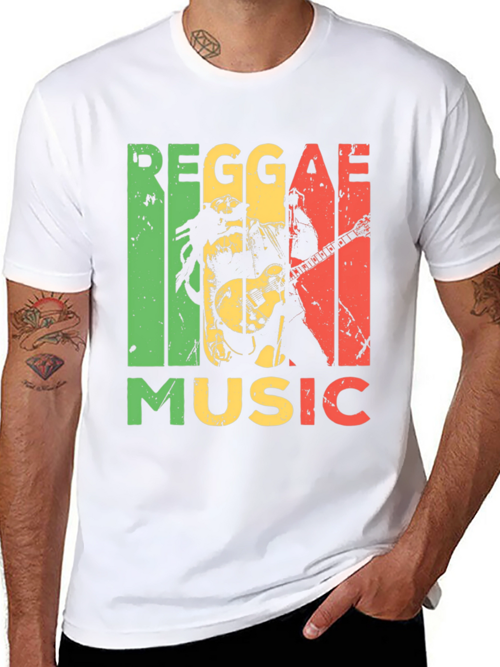 Reggae Music Graphic Tee - Stylish and Comfortable