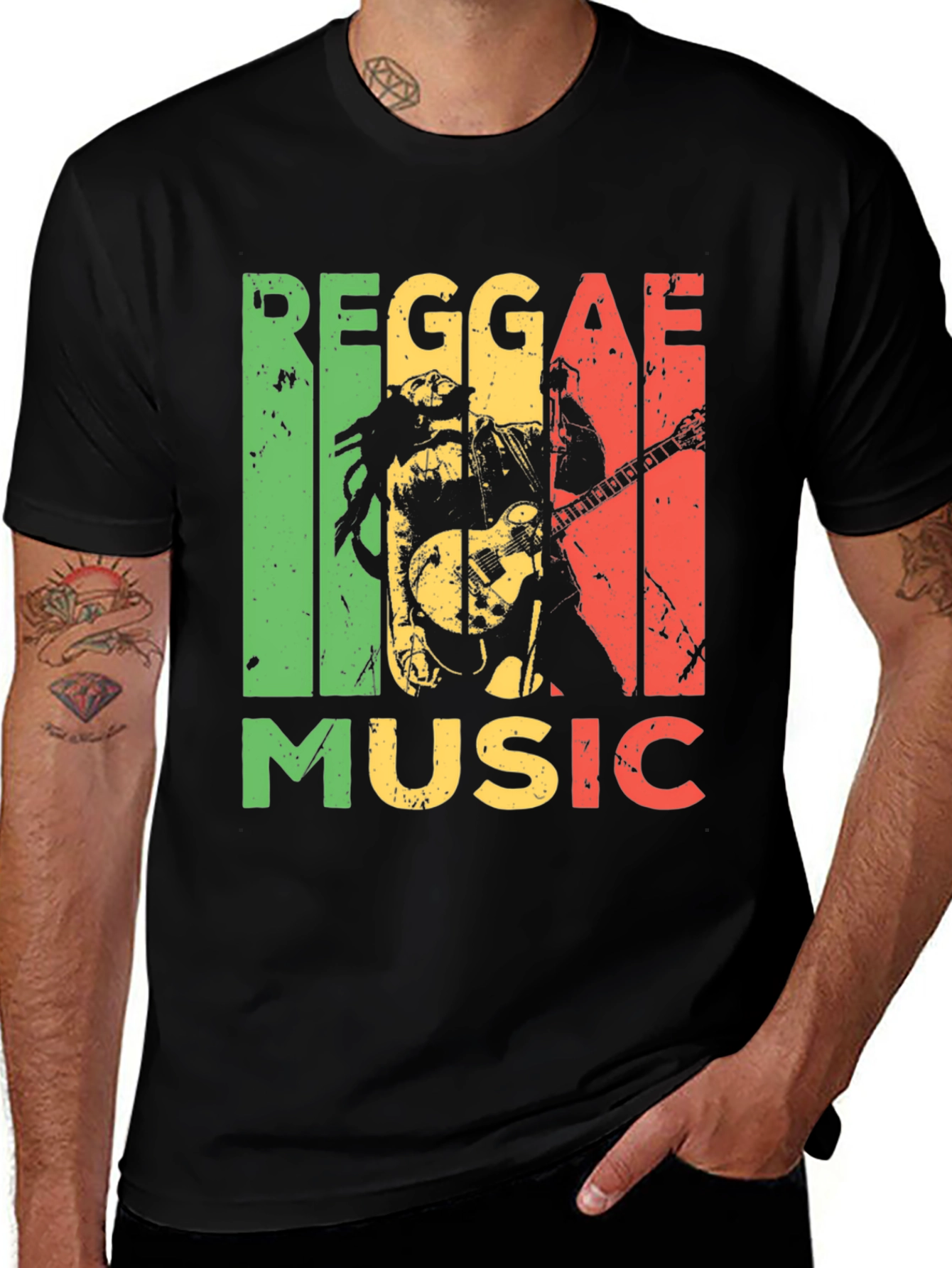 Reggae Music Graphic Tee - Stylish and Comfortable
