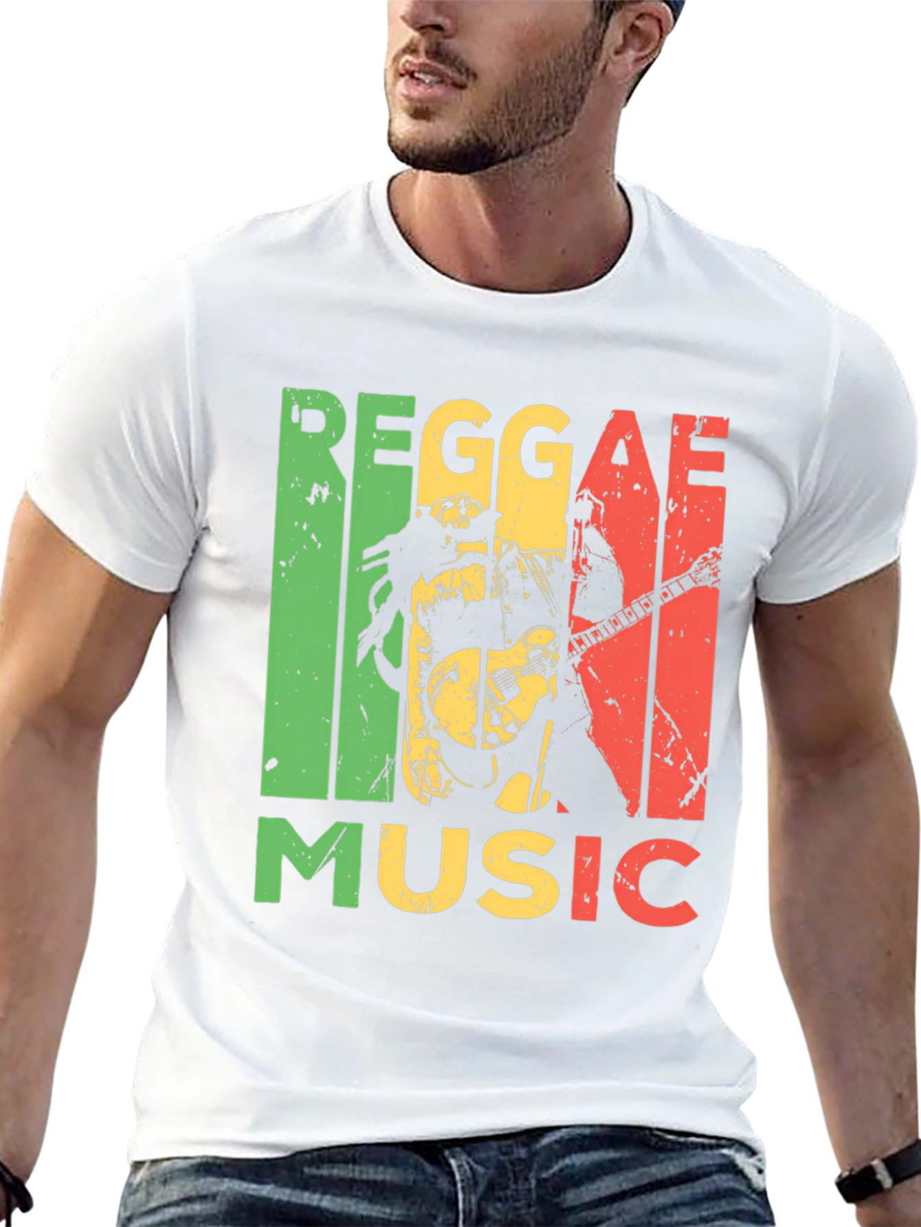 Reggae Music Graphic Tee - Stylish and Comfortable