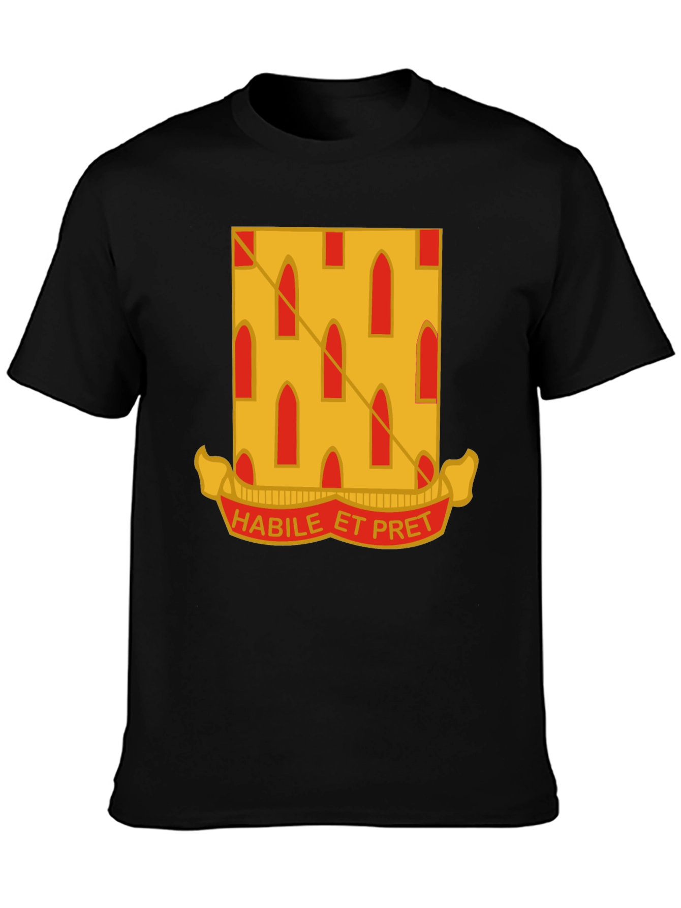 Habile Et Pret Graphic Tee - Black