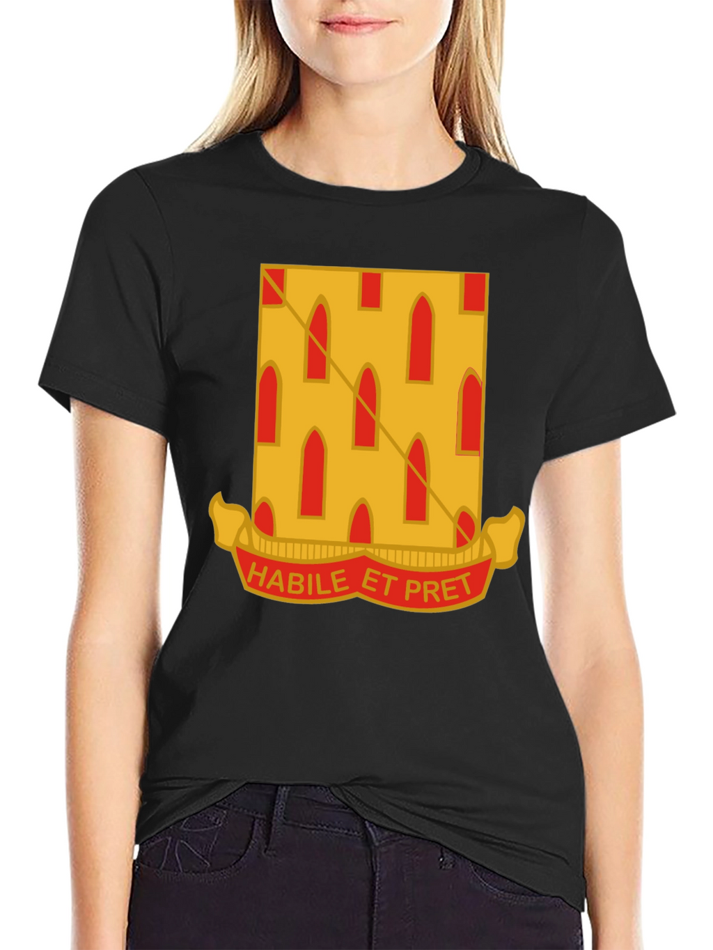 Habile Et Pret Graphic Tee - Black