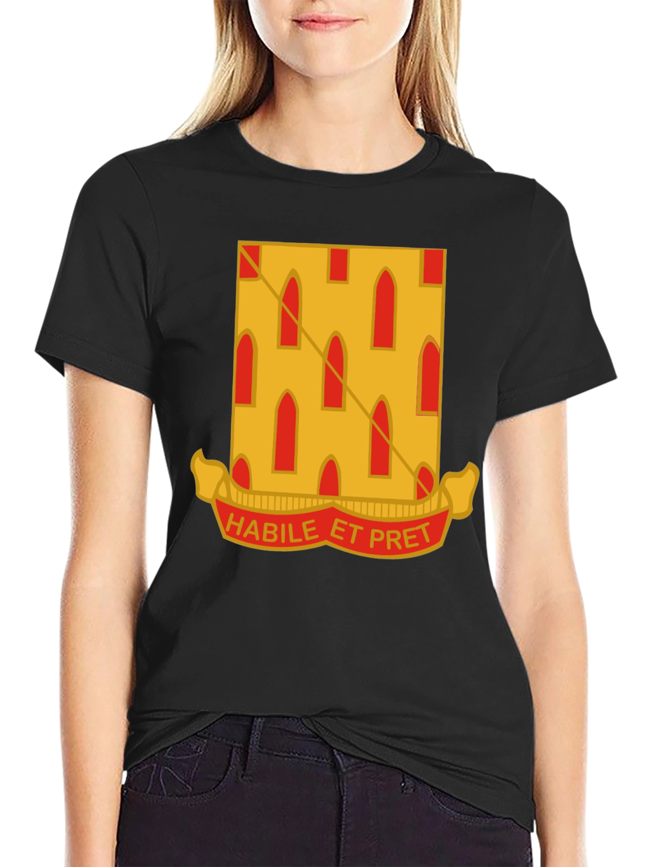 Habile Et Pret Graphic Tee - Black