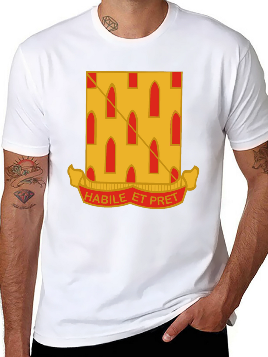 Habile Et Pret Graphic Tee - Black