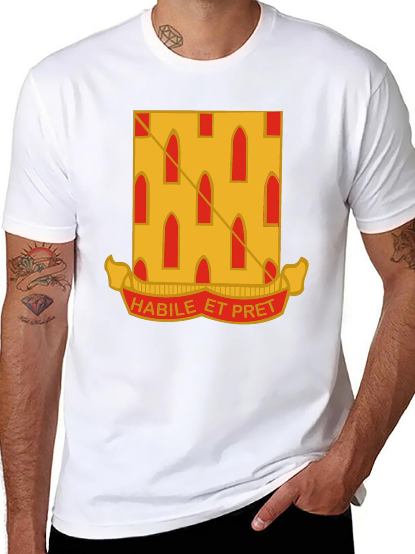 Habile Et Pret Graphic Tee - Black