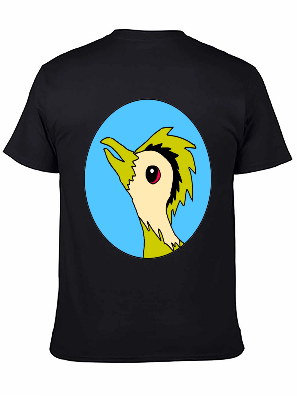 Cool Cartoon Bird Graphic Print Tee
