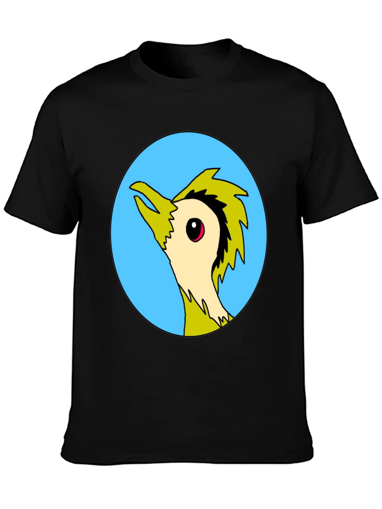 Cool Cartoon Bird Graphic Print Tee