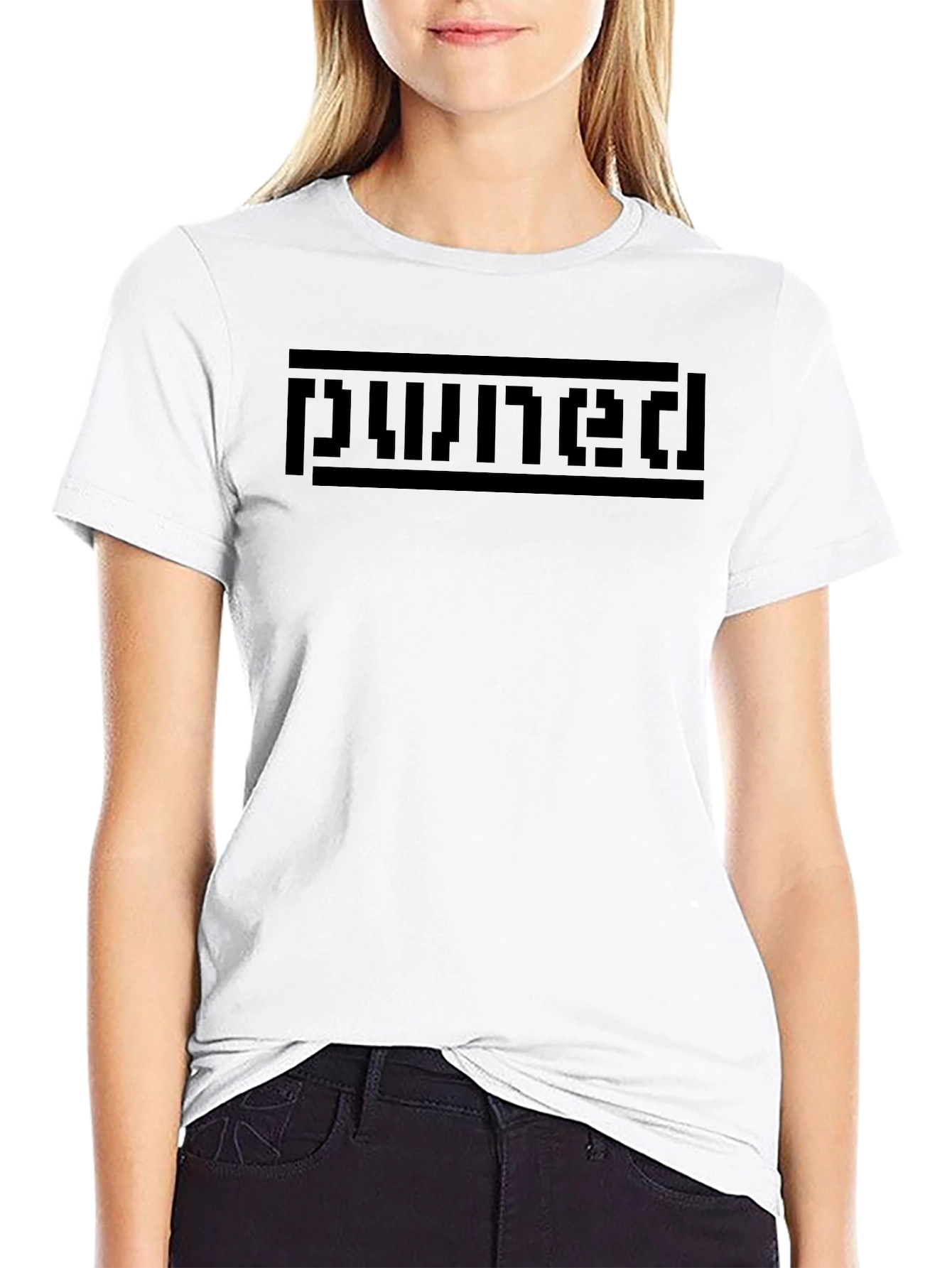 Pixelated WINNER Black T-Shirt