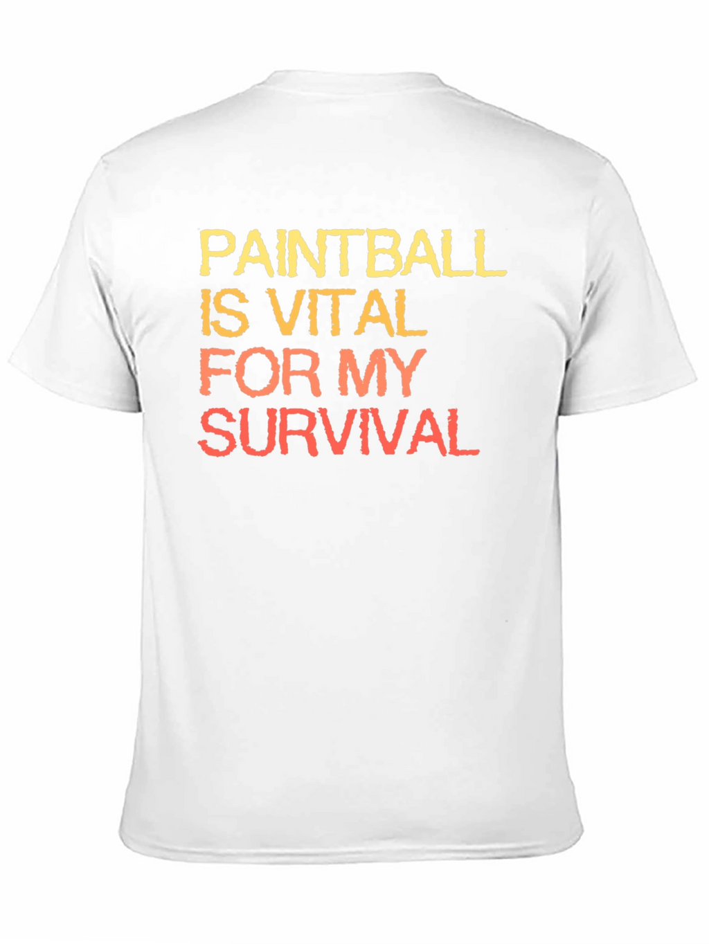 Paintball Survival Graphic T-Shirt - Gamer Style