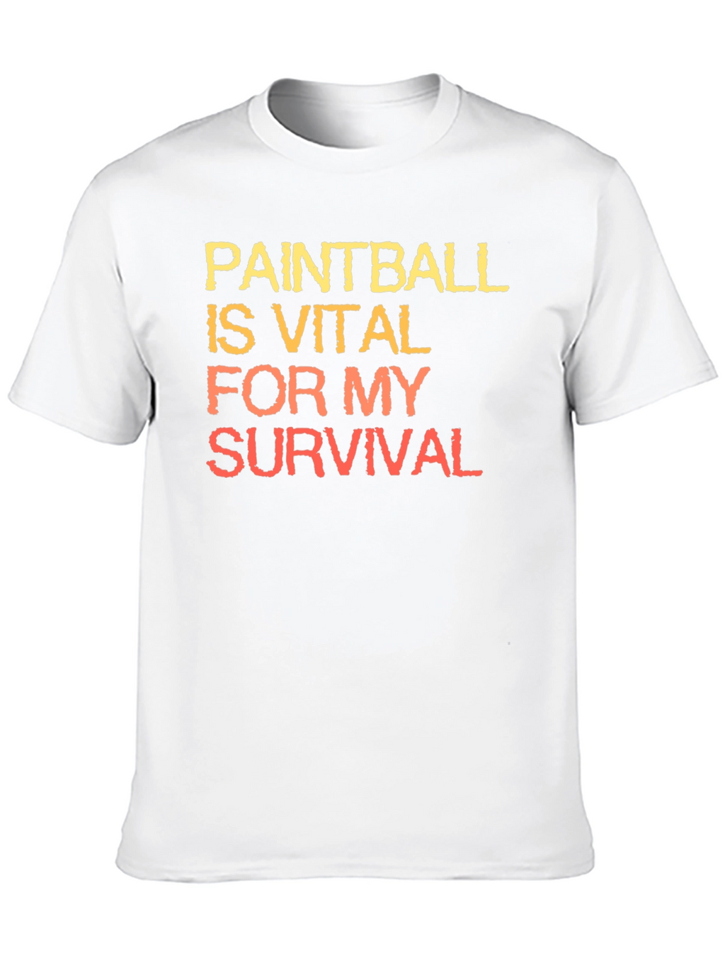 Paintball Survival Graphic T-Shirt - Gamer Style