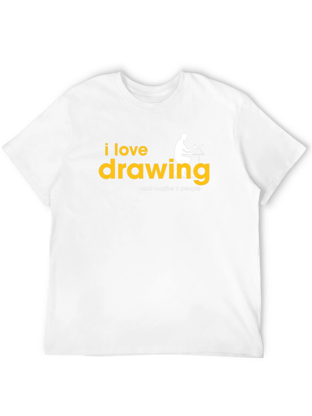 I Love Drawing Graphic Tee - Artist T-Shirt