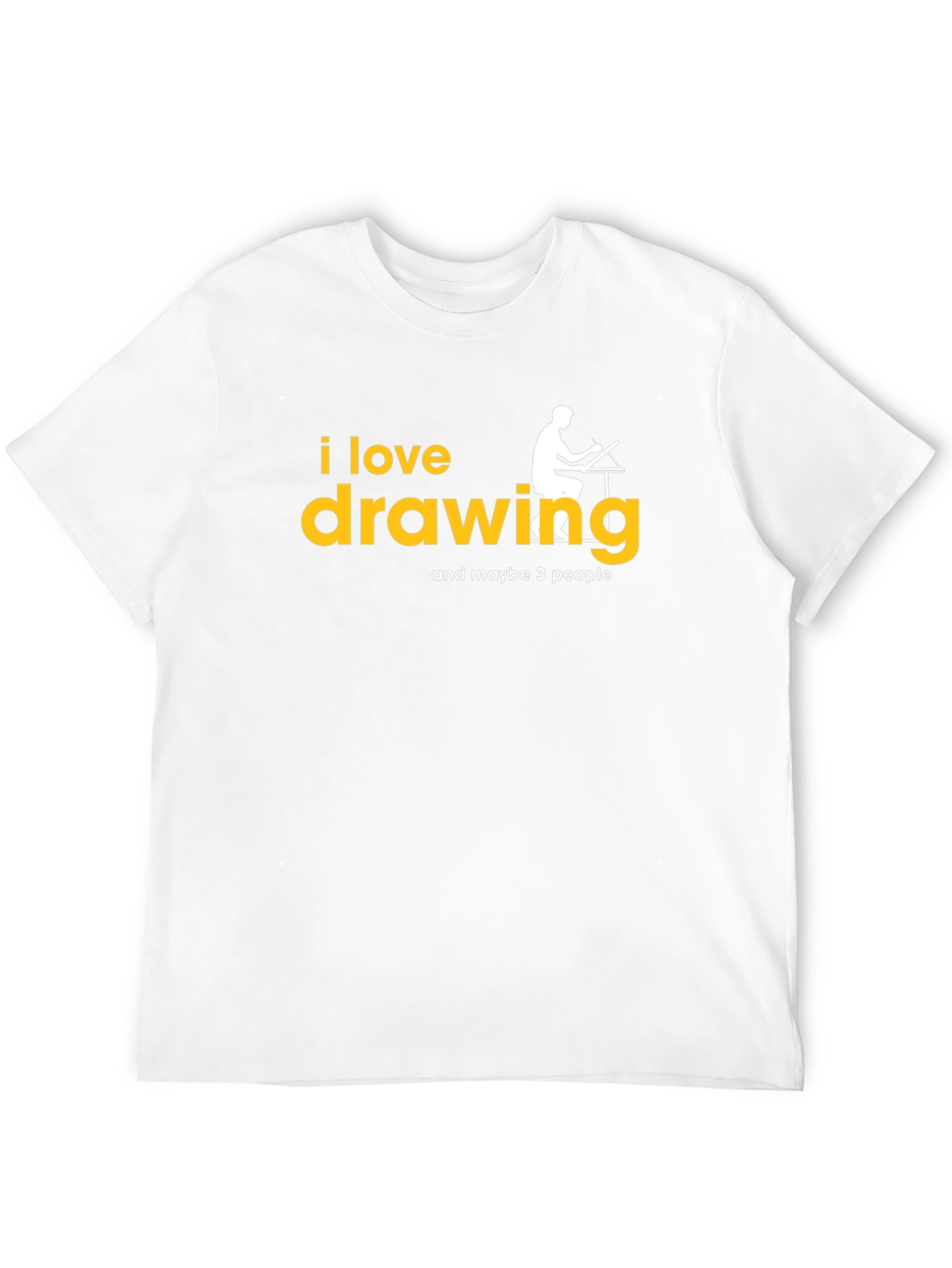 I Love Drawing Graphic Tee - Artist T-Shirt