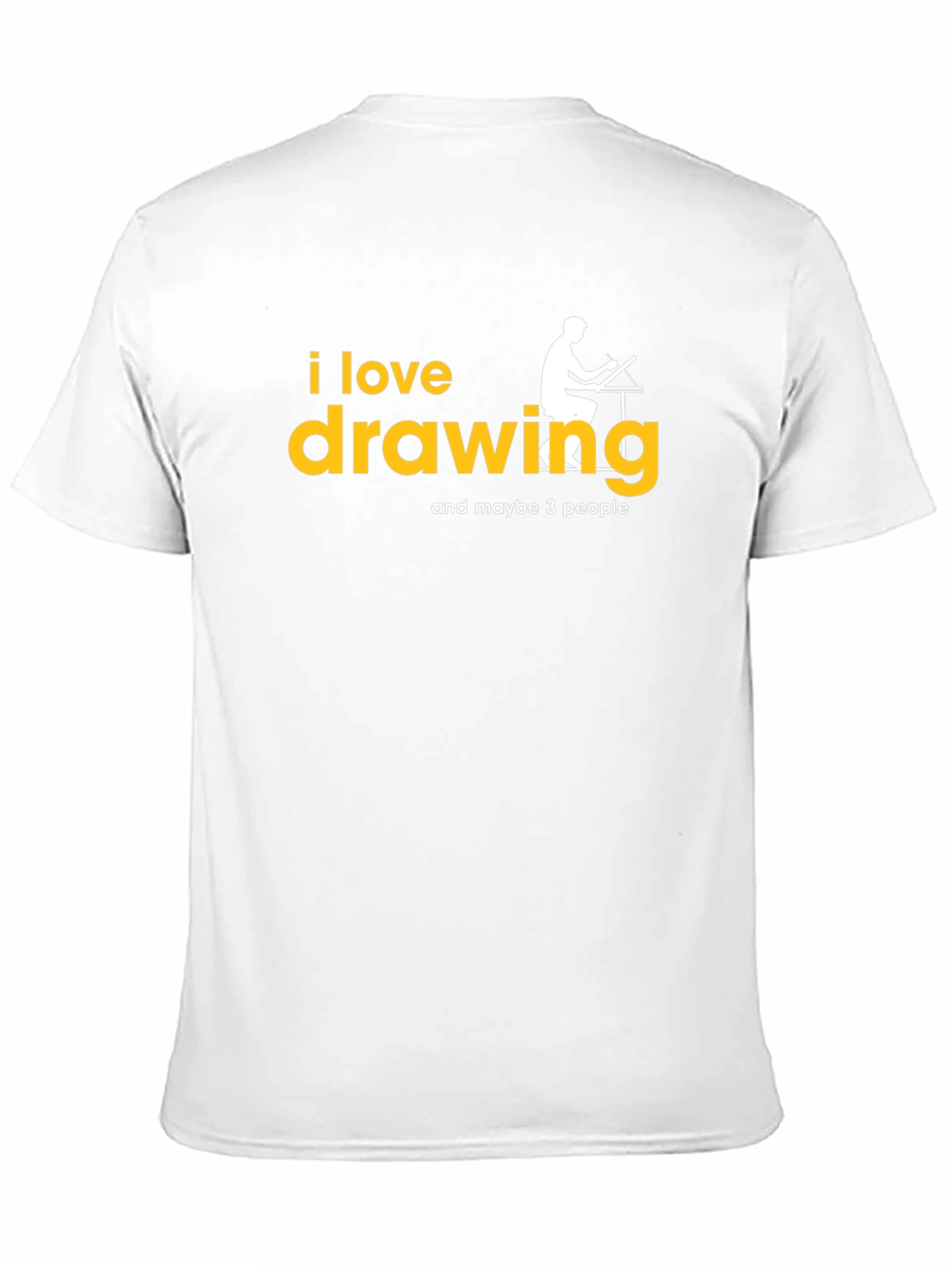 I Love Drawing Graphic Tee - Artist T-Shirt