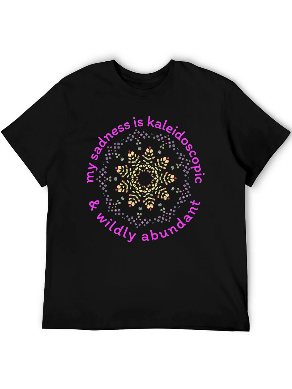 Kaleidoscopic Sadness Graphic Tee