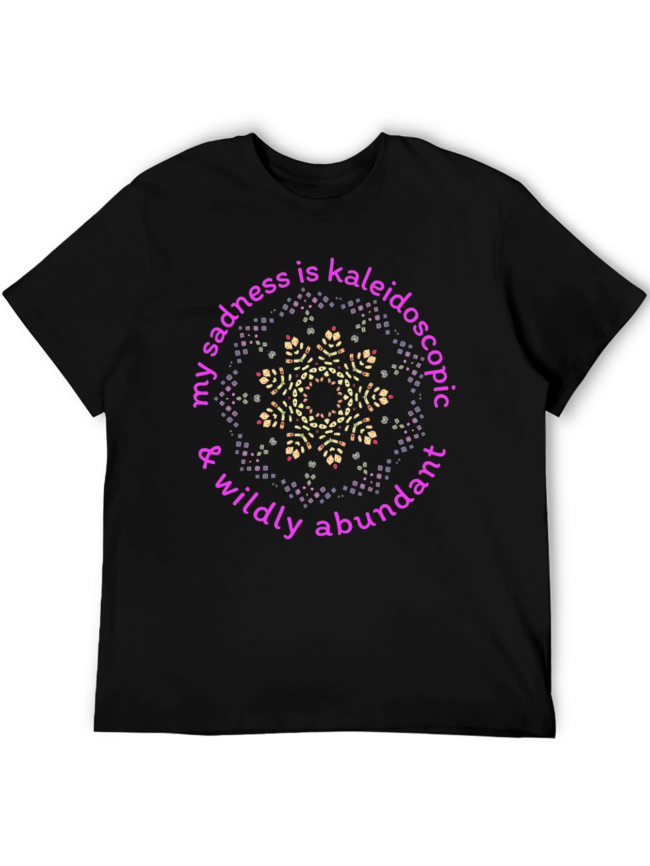Kaleidoscopic Sadness Graphic Tee