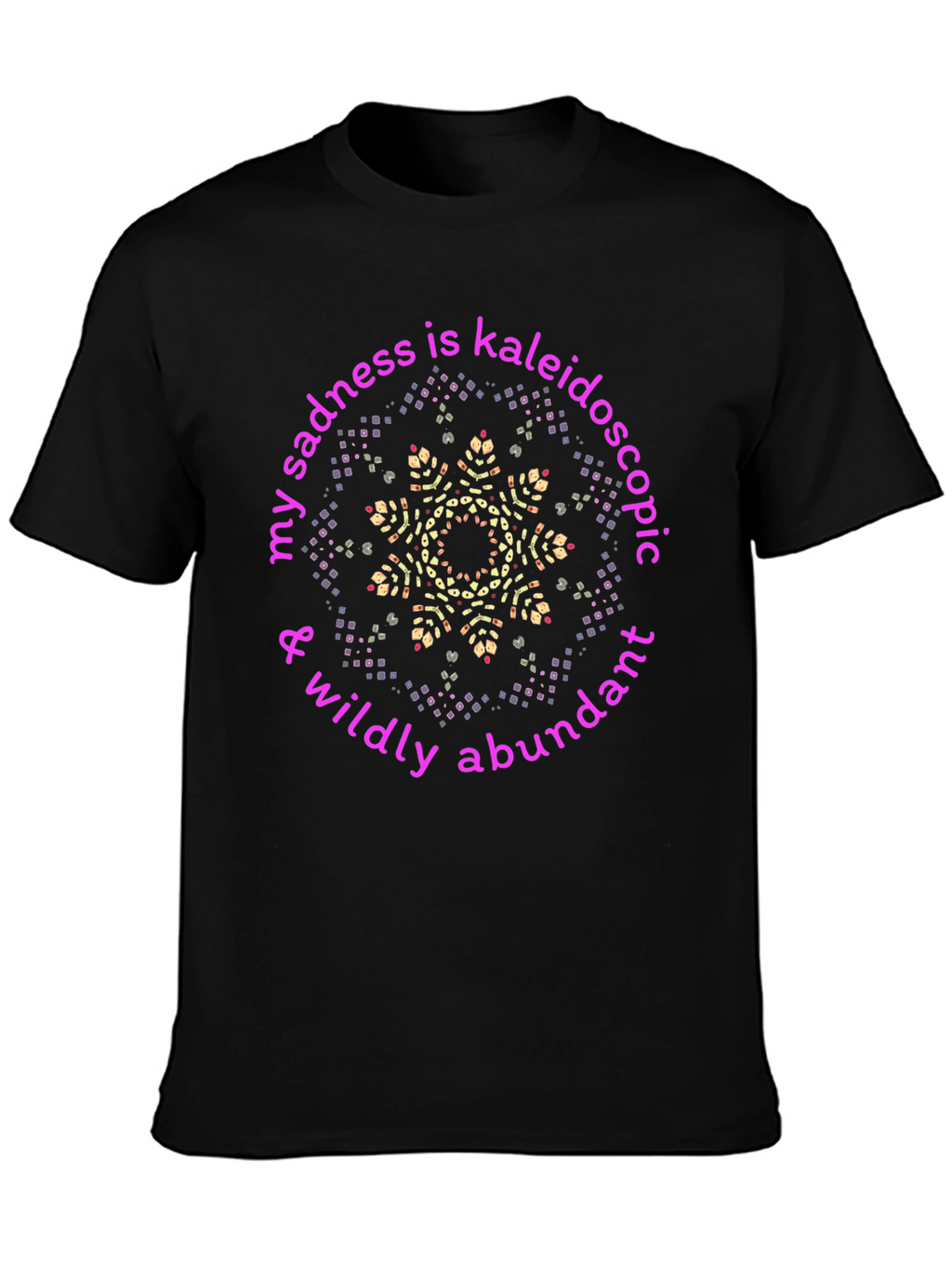 Kaleidoscopic Sadness Graphic Tee