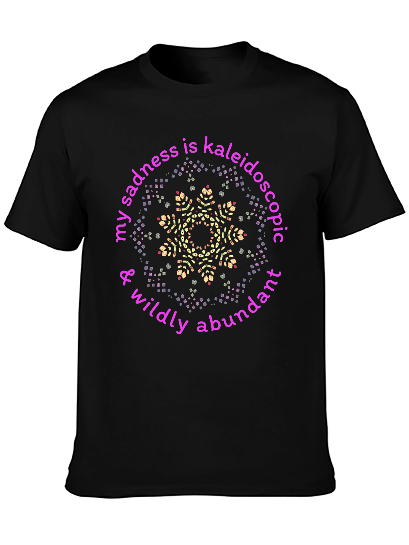 Kaleidoscopic Sadness Graphic Tee