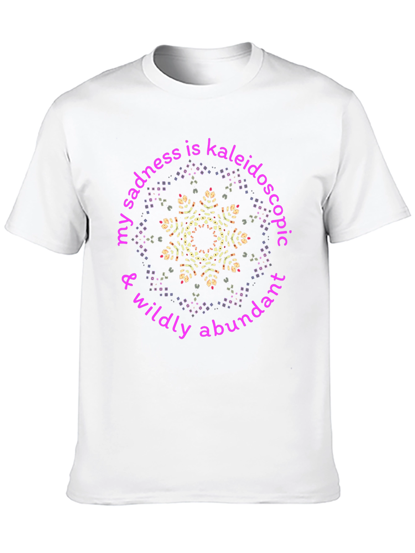 Kaleidoscopic Sadness Graphic Tee