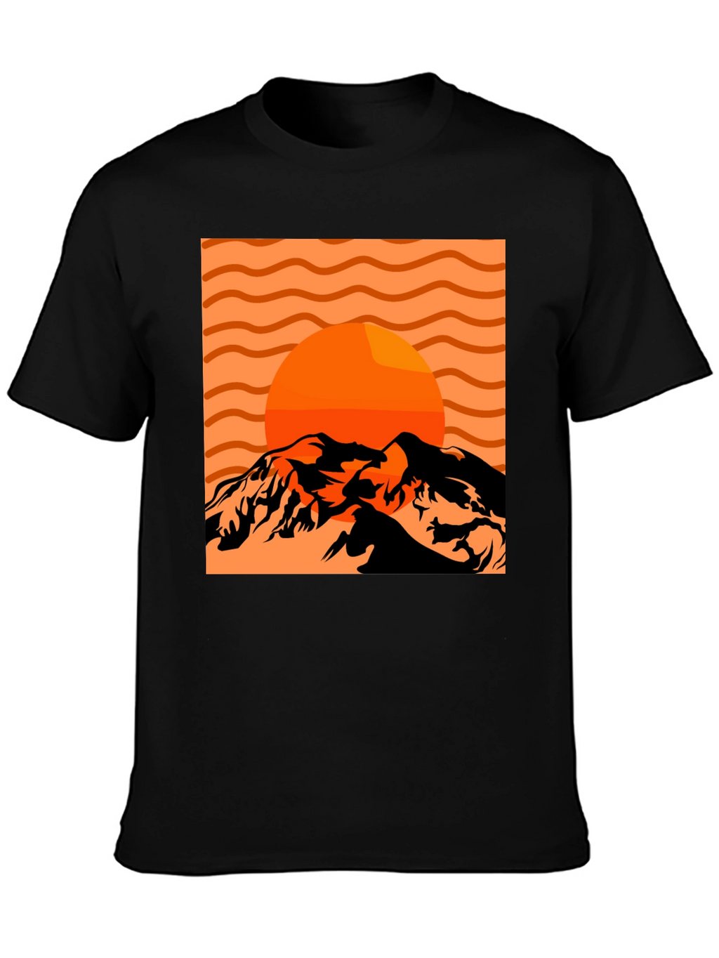 Sunset Mountain Graphic Tee