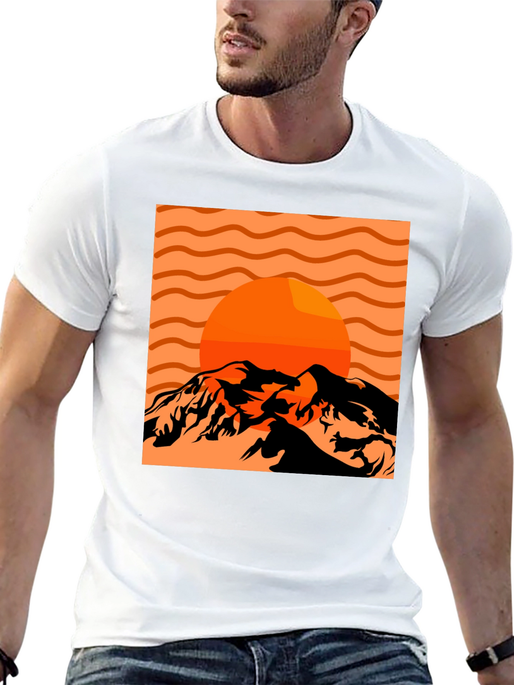 Sunset Mountain Graphic Tee
