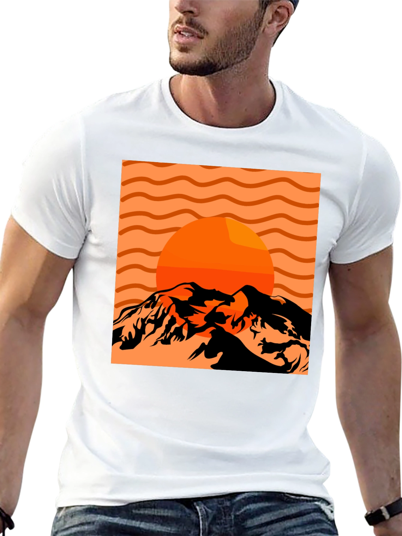 Sunset Mountain Graphic Tee
