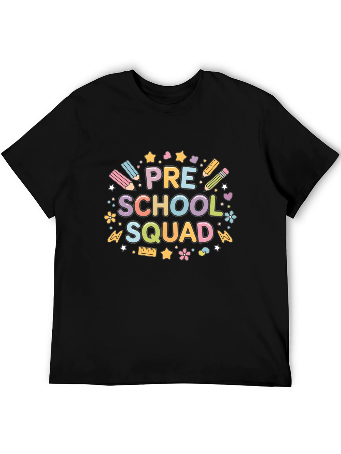 Preschool Squad Graphic Tee - Back to School Shirt