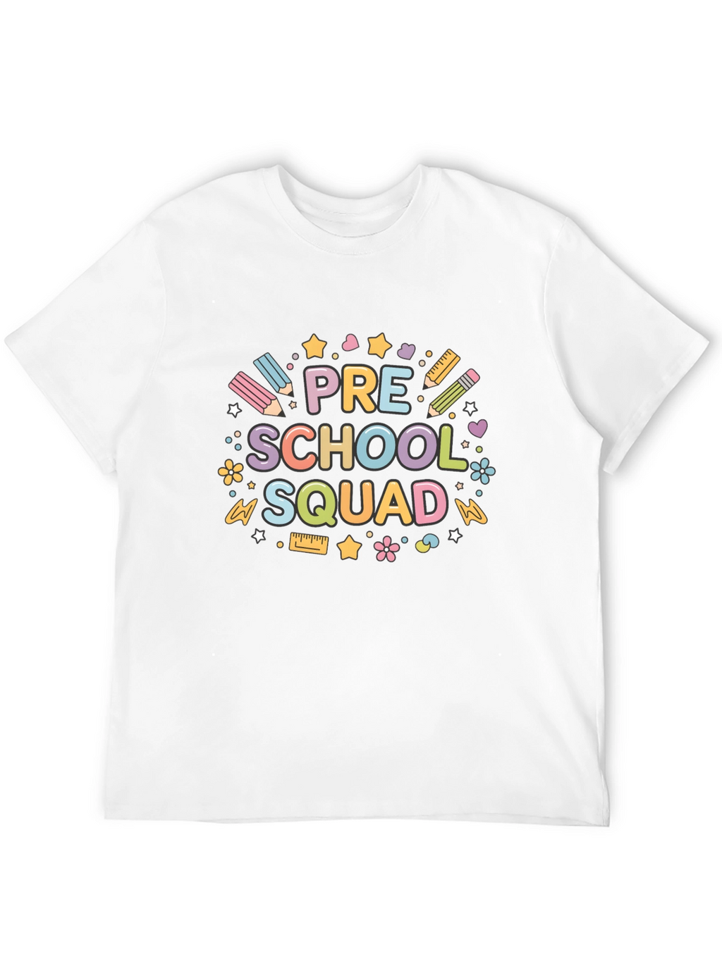 Preschool Squad Graphic Tee - Back to School Shirt