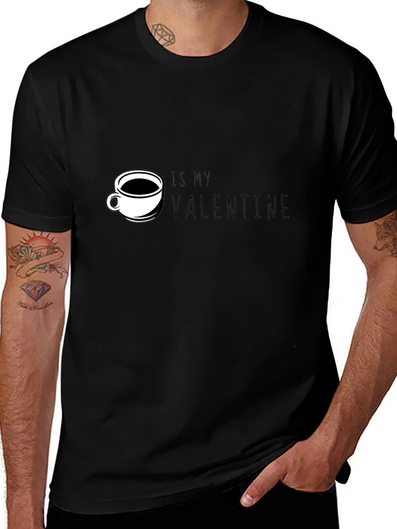 Coffee Is My Valentine T-Shirt - Perfect for Coffee Lovers!