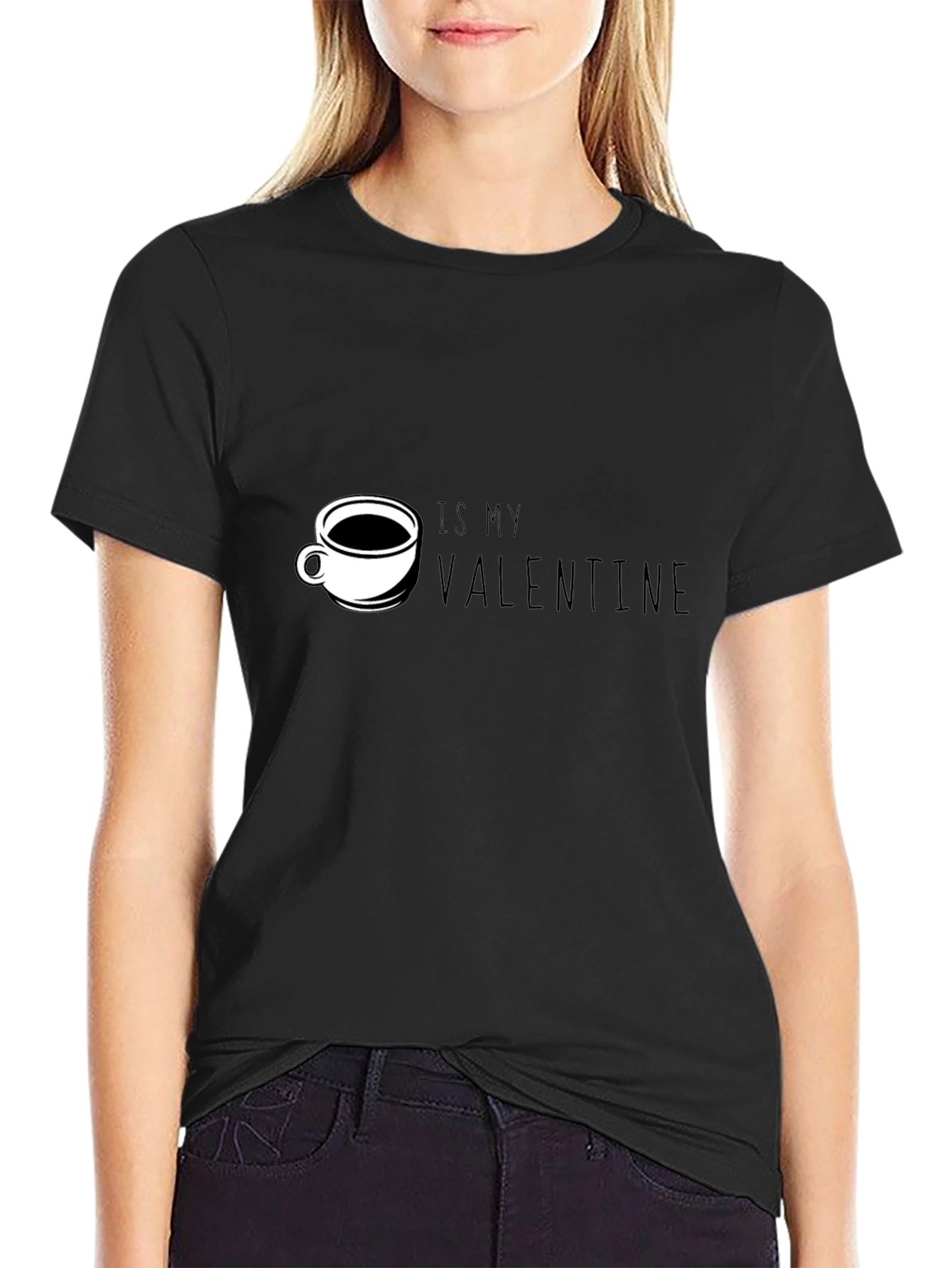 Coffee Is My Valentine T-Shirt - Perfect for Coffee Lovers!