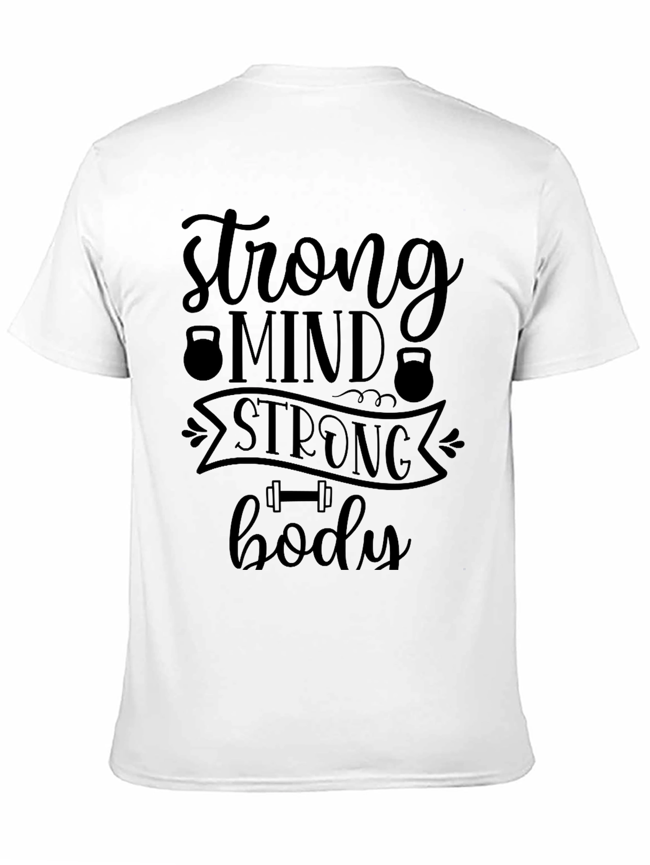 Strong Mind Strong Body Graphic Tee
