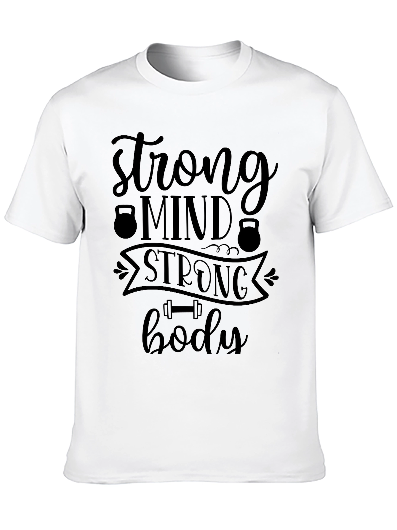 Strong Mind Strong Body Graphic Tee