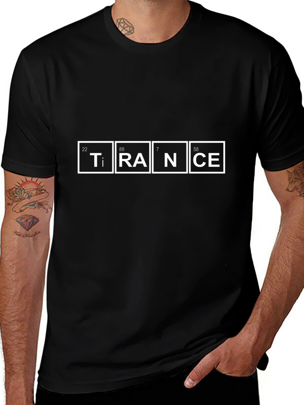 Trance Periodic Table T-Shirt - Unique Music Tee
