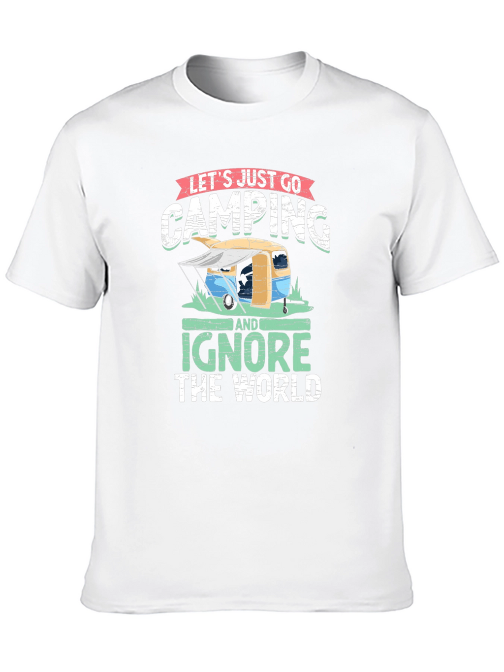Camping Graphic Tee - Ignore the World