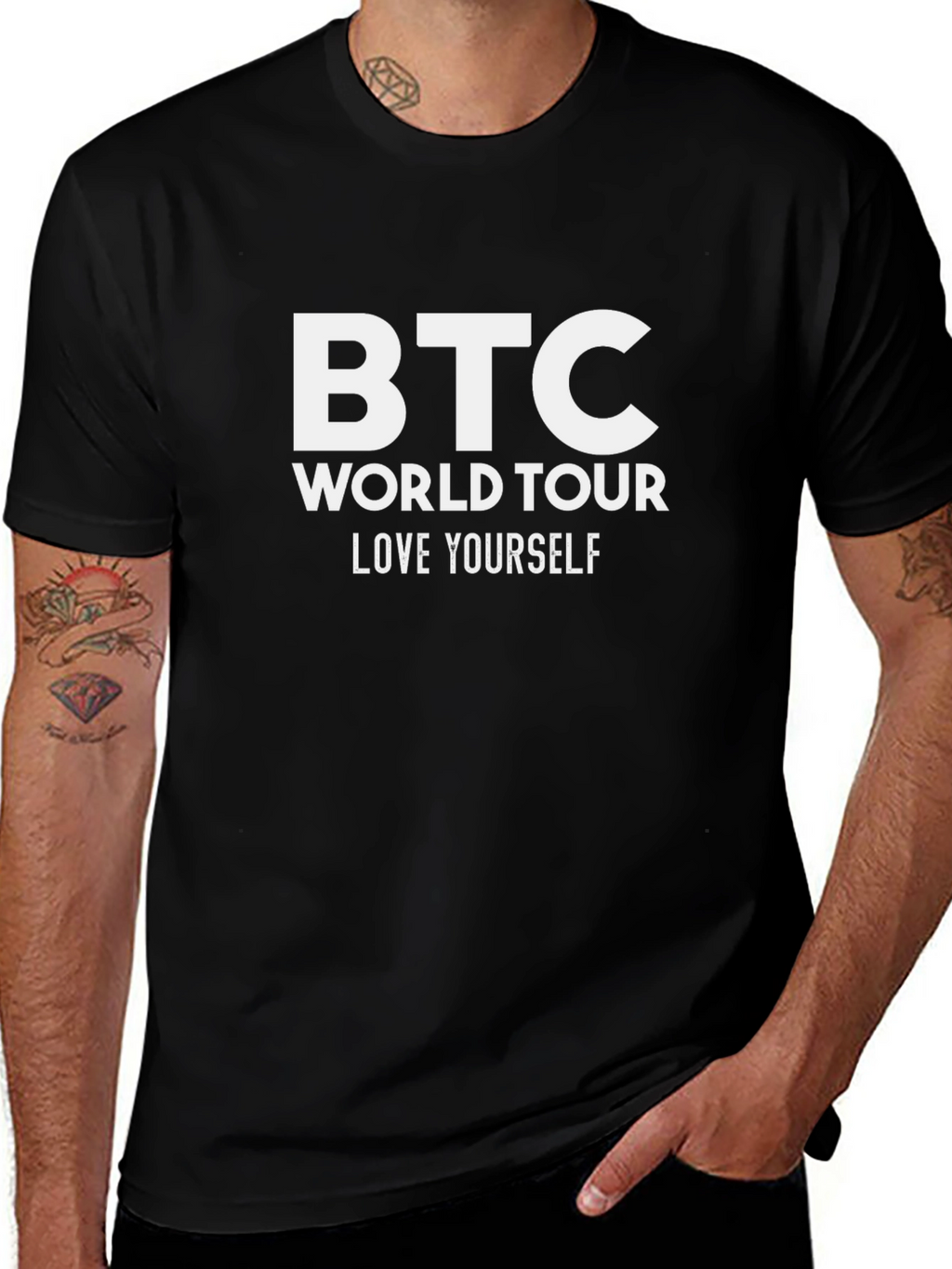 BTC World Tour Graphic Tee - Love Yourself