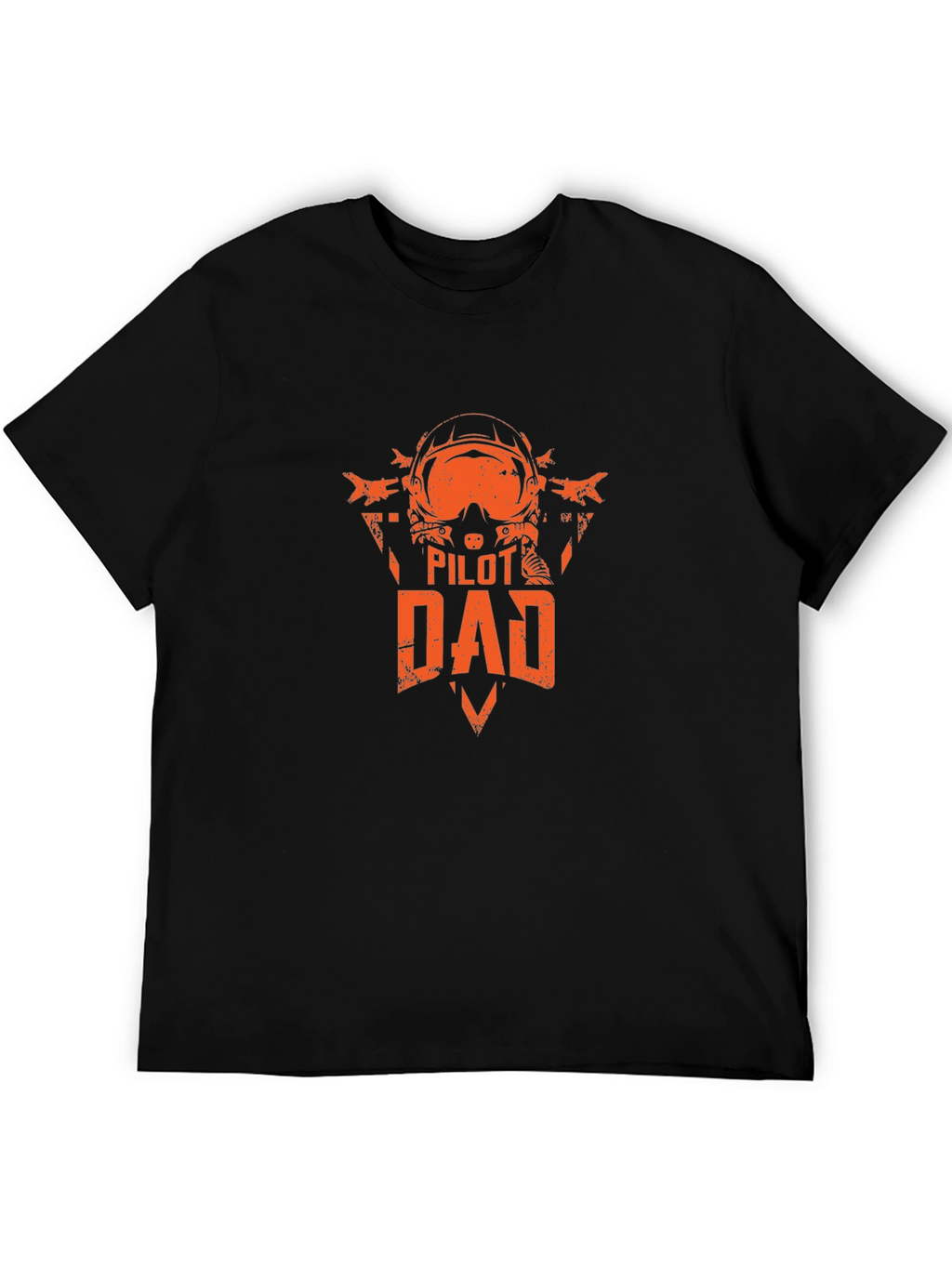 Pilot Dad Graphic T-Shirt - Black