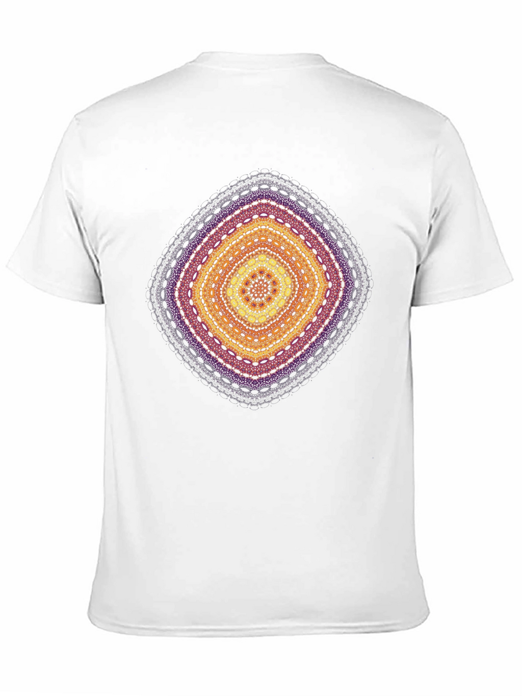 Geometric Mandala Print T-Shirt